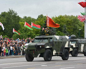 Related photo «‎VOLAT's vehicles took part in the parade of the Independence Day Republic of Belarus.» №2