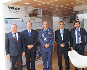 Related photo «‎Prince of Jordan has visited Volat stand at the Eurosatory-2016 exhibition in France» №1