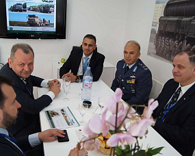 Related photo «‎Prince of Jordan has visited Volat stand at the Eurosatory-2016 exhibition in France» №2