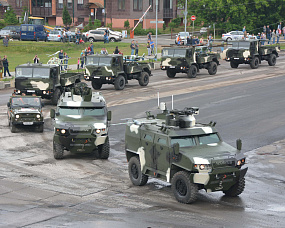 Related photo «‎VOLAT's vehicles took part in the parade of the Independence Day Republic of Belarus.» №1