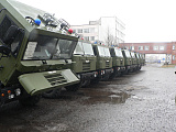 The first lot of MZKT-500200 chassis delivered to the border troops of the Republic of Belarus