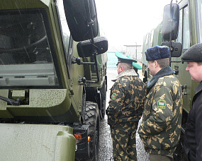 Related photo «‎The first lot of MZKT-500200 chassis delivered to the border troops of the Republic of Belarus» №2