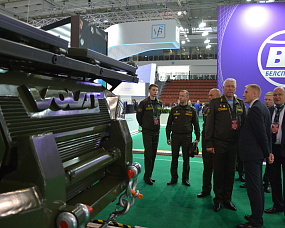 Related photo «‎The ambitious presentation of products of OJSC MZKT at XI International Exhibition of Arms and Military Machinery Milex-2023 has come to a conclusion» №5