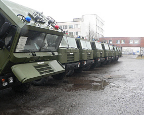 Related photo «‎The first lot of MZKT-500200 chassis delivered to the border troops of the Republic of Belarus» №4