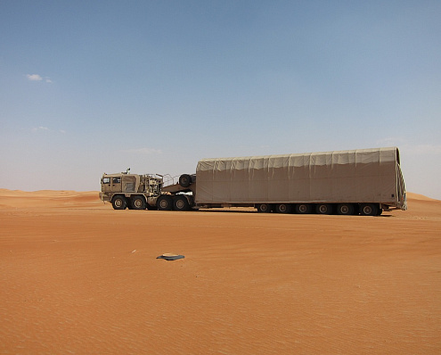 Heavy equipment transporter MZKT-741351+999421+837211, big picture #5