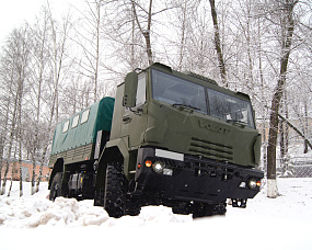 Related photo «‎MZKT-550130 tactical vehicle with right-hand steering wheel arrangement» №3
