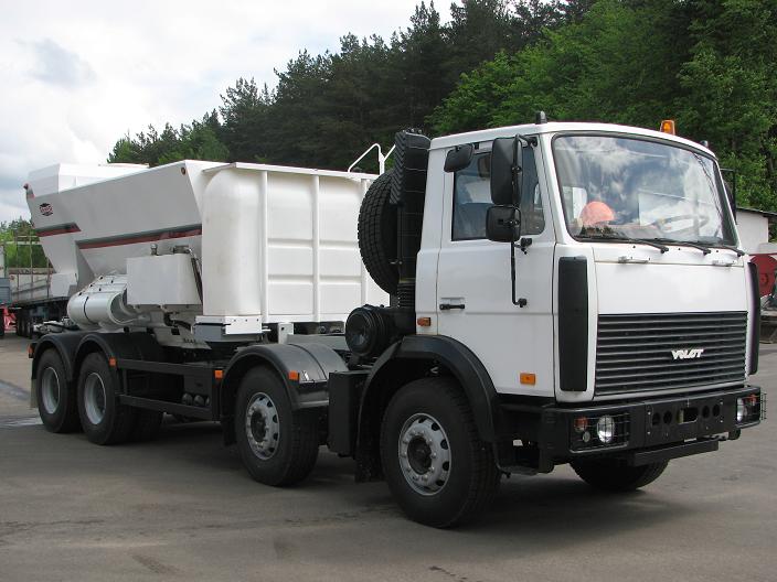 Технология смешивания бетона прямо на строительной площадке