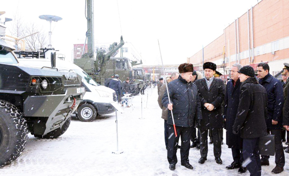 Demonstration of VOLAT products to the National Defense Minister of Turkey