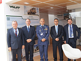 Prince of Jordan has visited Volat stand at the Eurosatory-2016 exhibition in France