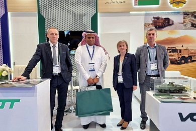 MZKT OJSC took part in the 1st international exhibition of defence technologies WORLD DEFENSE SHOW