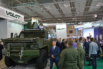 The ambitious presentation of products of OJSC MZKT at XI International Exhibition of Arms and Military Machinery Milex-2023 has come to a conclusion