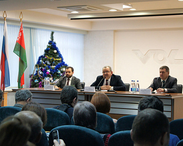 Related photo «‎Russian journalists visited Minsk wheel tractor plant» №1