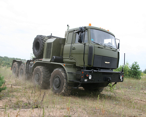 Heavy equipment transporter MZKT-742952+937830, big picture #3