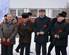 Related photo «‎Unveiling of the memorial monument in honor of the first Chief Designer B.L. Shaposhnik » №2