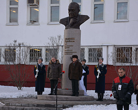 Related photo «‎Unveiling of the memorial monument in honor of the first Chief Designer B.L. Shaposhnik » №5