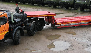 Новый низкорамник для нового тягача