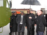 Вице-президент Республики Зимбабве Джон Нкомо посетил Минский завод колесных тягачей