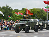 VOLAT's vehicles took part in the parade of the Independence Day Republic of Belarus.