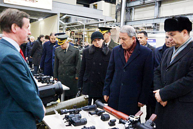 Demonstration of VOLAT products to the National Defense Minister of Turkey