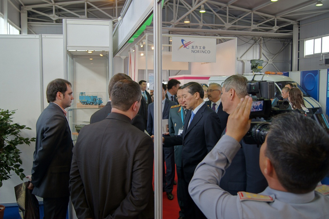 New Volat products are presented to the minister of defense of the Republic of Kazakhstan