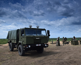 Фото по теме «‎Белорусские мастера артиллерийского огня выбирают МЗКТ-500200» №1