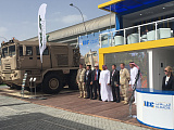 Crown Prince of Abu-Dhabi visited VOLAT stand at IDEX 2017