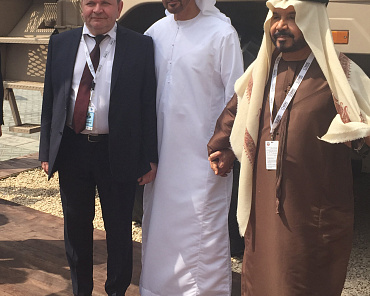 Related photo «‎Crown Prince of Abu-Dhabi visited VOLAT stand at IDEX 2017» №6