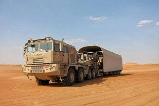 WHEELED VEHICLES OF MZKT JSC AT THE IDEX-2025 EXHIBITION 