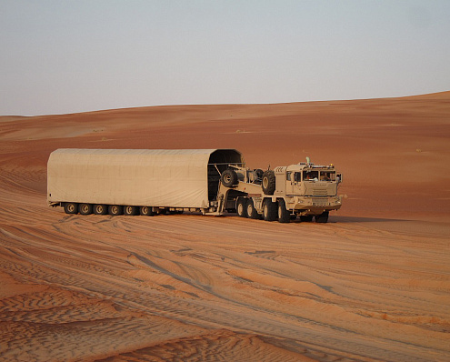 Heavy equipment transporter MZKT-741351+999421+837211, big picture #6